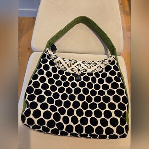 1154 Lill Studio Shoulder Bag Zip Handmade Chicago One Of A Kind